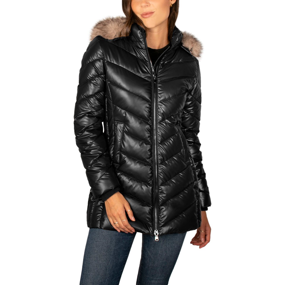 Chamarra Para Mujer Acolchonada y Gorro Desmontable - The Original Greenlander