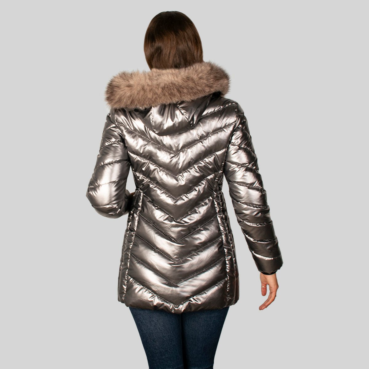 Chamarra Para Mujer Acolchonada y Gorro Desmontable - The Original Greenlander