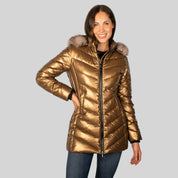 Chamarra Para Mujer Acolchonada y Gorro Desmontable - The Original Greenlander