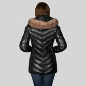 Chamarra Para Mujer Acolchonada y Gorro Desmontable - The Original Greenlander