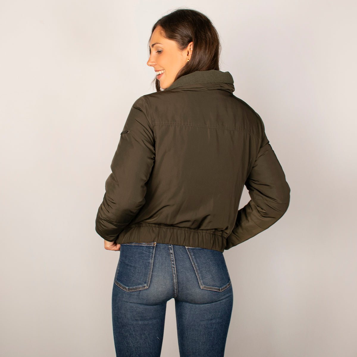 Chamarra Para Mujer Bomber Con Bolsillos - The Original Greenlander