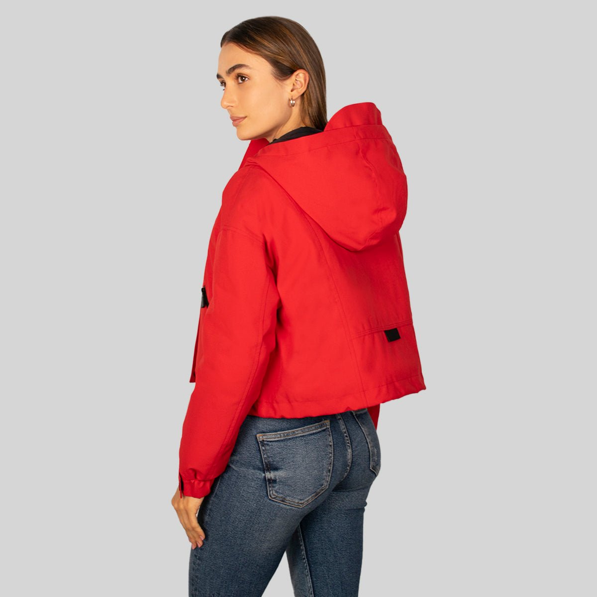 Chamarra Para Mujer Bomber Con Capucha Fija - The Original Greenlander