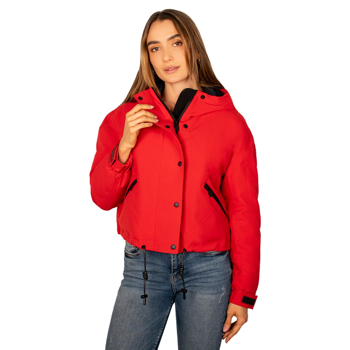 Chamarra Para Mujer Bomber Con Capucha Fija - The Original Greenlander