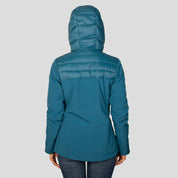 Chamarra Para Mujer Capitonada Con Gorra - The Original Greenlander
