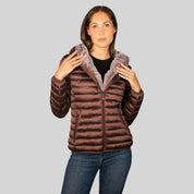 Chamarra Para Mujer Capitonada Con Gorro - Greenlander