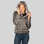 Chamarra Para Mujer Capitonada Con Gorro - Greenlander