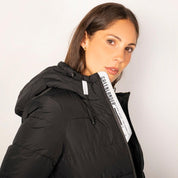 Chamarra Para Mujer Capitonada Con Gorro Greenlander - Greenlander