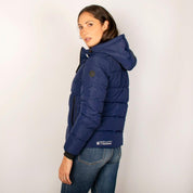 Chamarra Para Mujer Capitonada Con Gorro Greenlander - Greenlander