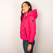 Chamarra Para Mujer Capitonada Con Gorro Greenlander - Greenlander