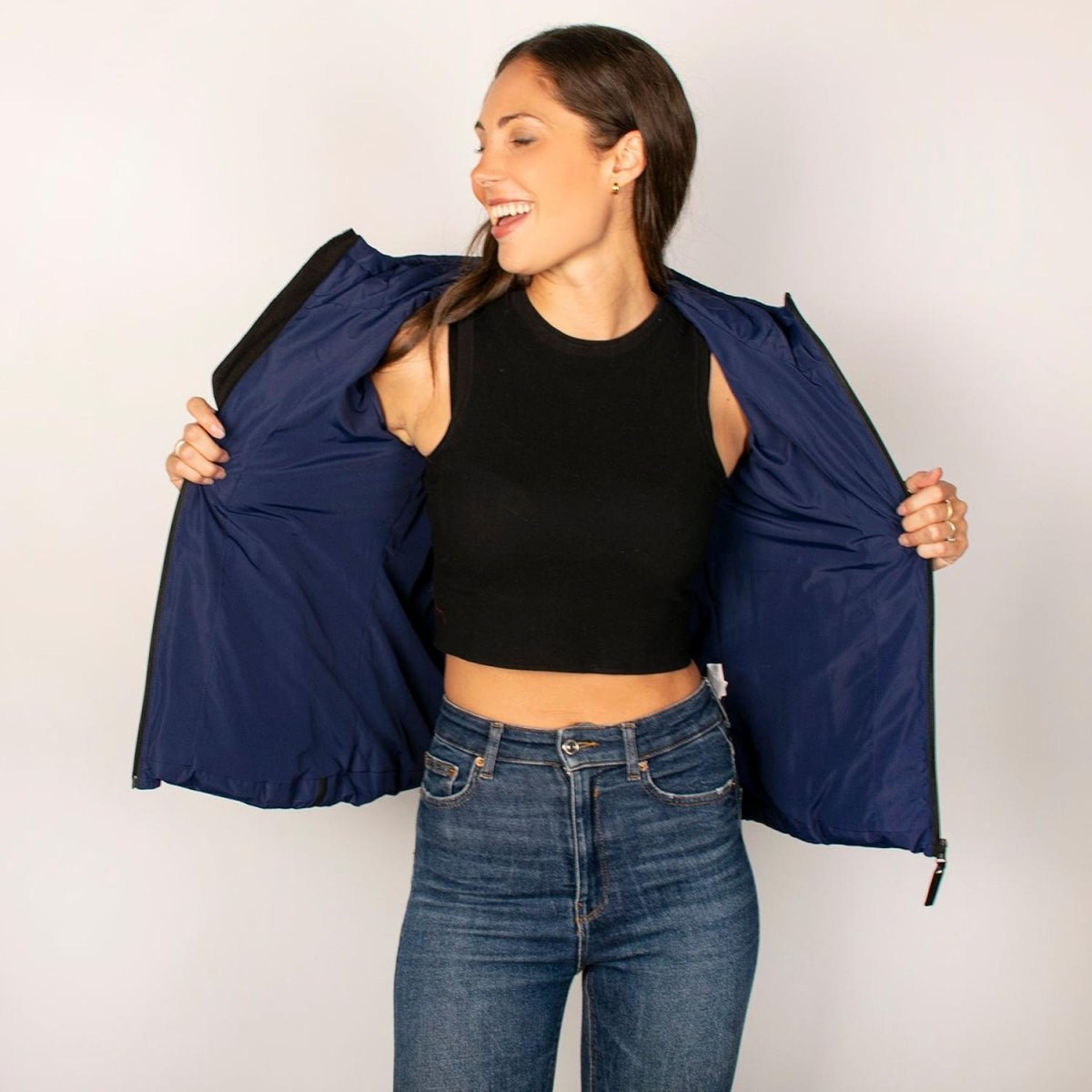 Chamarra Para Mujer Capitonada Con Gorro Greenlander - Greenlander