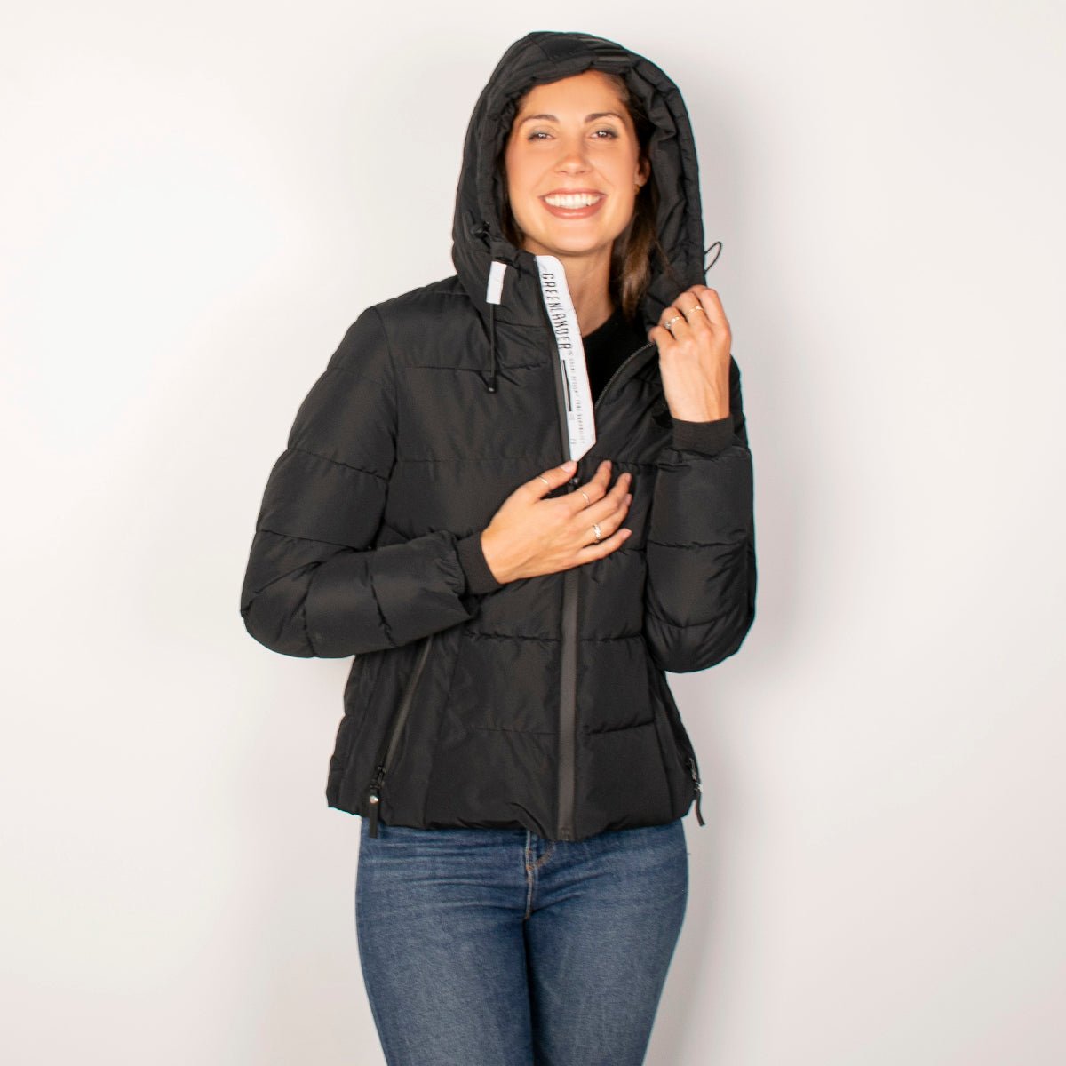 Chamarra Para Mujer Capitonada Con Gorro Greenlander - The Original Greenlander
