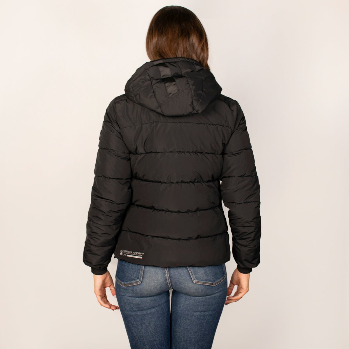 Chamarra Para Mujer Capitonada Con Gorro Greenlander - The Original Greenlander