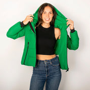 Chamarra Para Mujer Capitonada Con Gorro Greenlander - The Original Greenlander