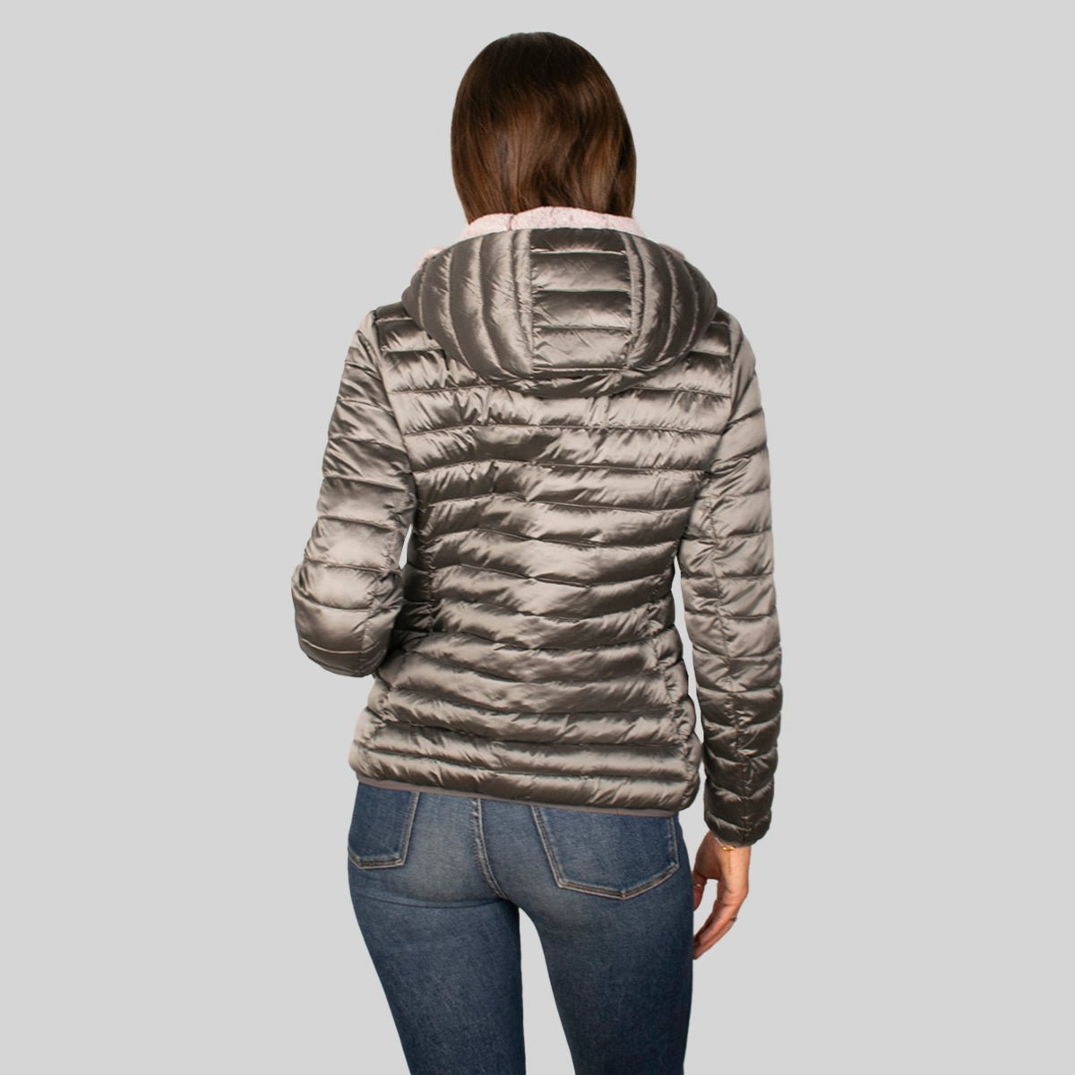 Chamarra Para Mujer Capitonada Con Gorro - The Original Greenlander