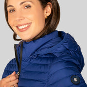 Chamarra Para Mujer Capitonada Con Gorro - The Original Greenlander