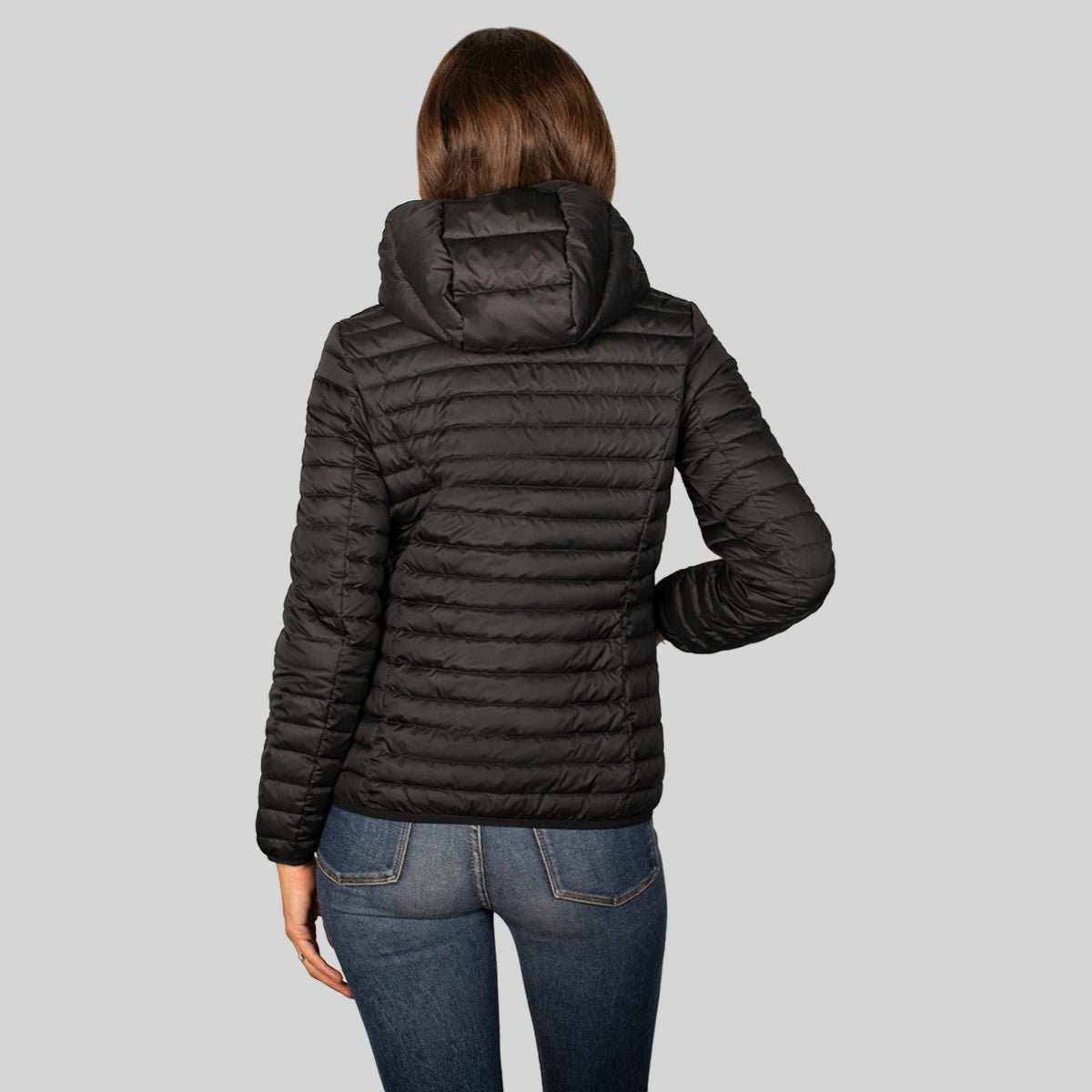 Chamarra Para Mujer Capitonada Con Gorro - The Original Greenlander