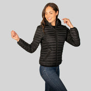 Chamarra Para Mujer Capitonada Con Gorro - The Original Greenlander