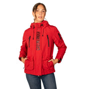 Chamarra Para Mujer Chubasquera Rompevientos Con Gorro Fijo y Cierres Waterproof - The Original Greenlander
