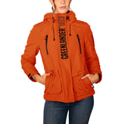 Chamarra Para Mujer Chubasquera Rompevientos Con Gorro Fijo y Cierres Waterproof - The Original Greenlander