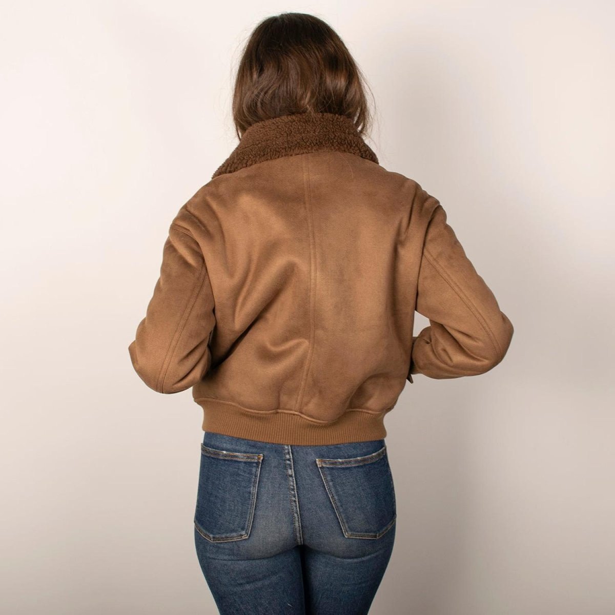 Chamarra Para Mujer De Gamuza Con Forro De Peluche - Greenlander