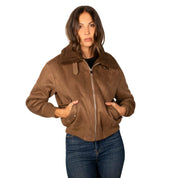 Chamarra Para Mujer De Gamuza Con Forro De Peluche - The Original Greenlander
