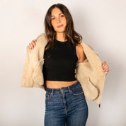 Chamarra Para Mujer De Gamuza Con Forro De Peluche - The Original Greenlander