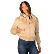 Chamarra Para Mujer De Gamuza Con Forro De Peluche - The Original Greenlander
