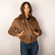 Chamarra Para Mujer De Gamuza Con Forro De Peluche - The Original Greenlander