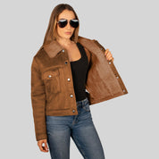 Chamarra Para Mujer De Gamuza - The Original Greenlander