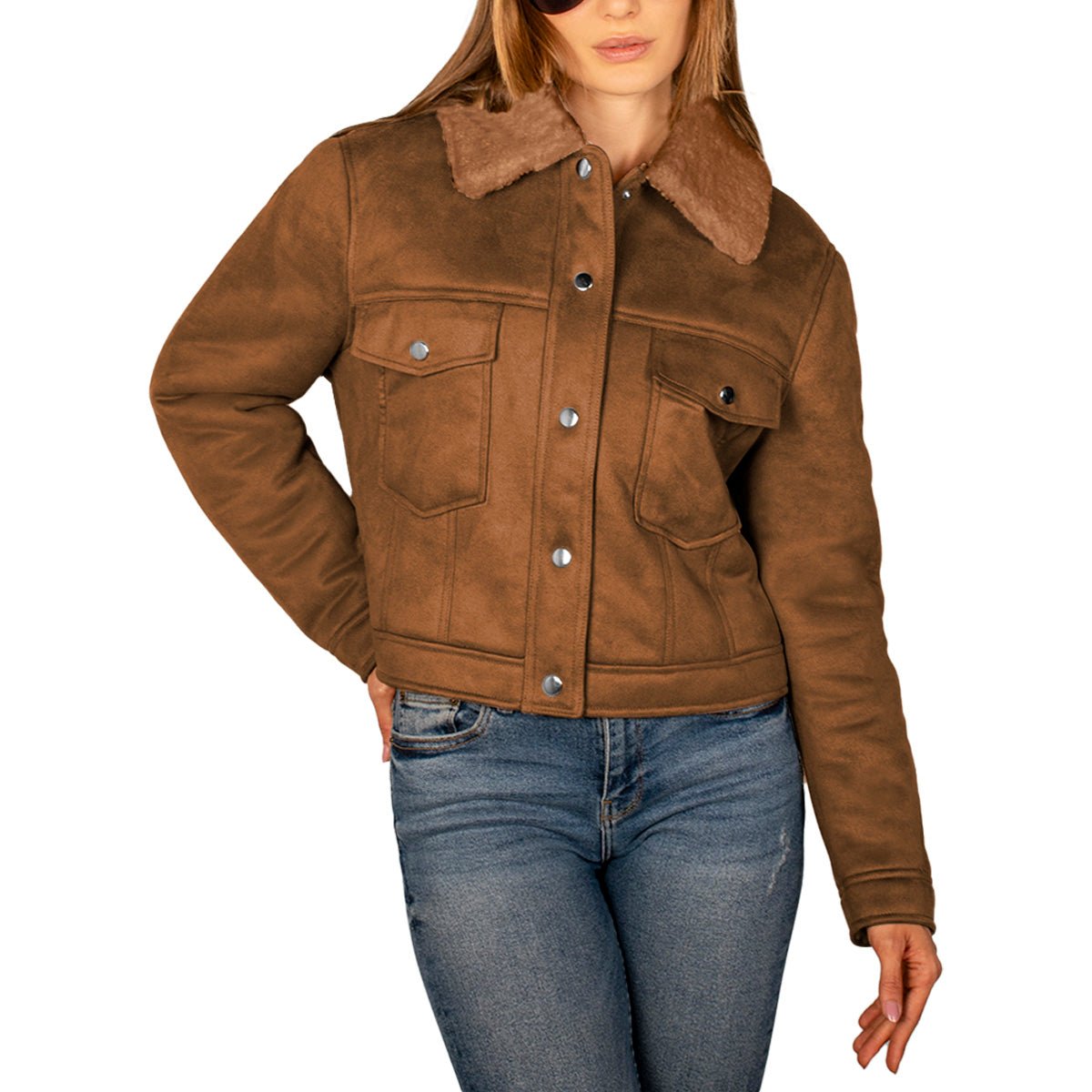 Chamarra Para Mujer De Gamuza - The Original Greenlander