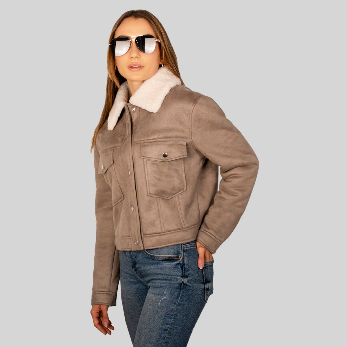 Chamarra Para Mujer De Gamuza - The Original Greenlander