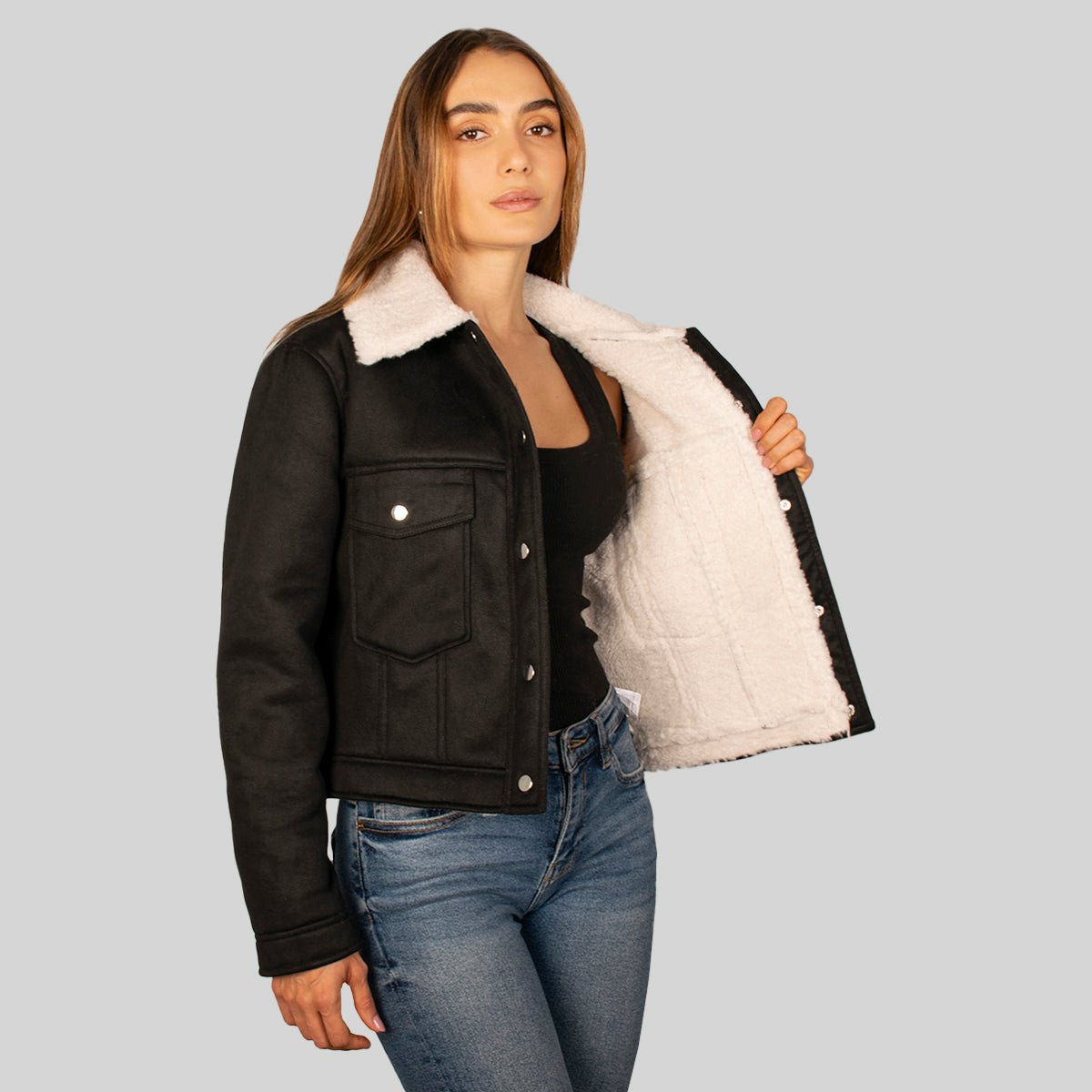 Chamarra Para Mujer De Gamuza - The Original Greenlander