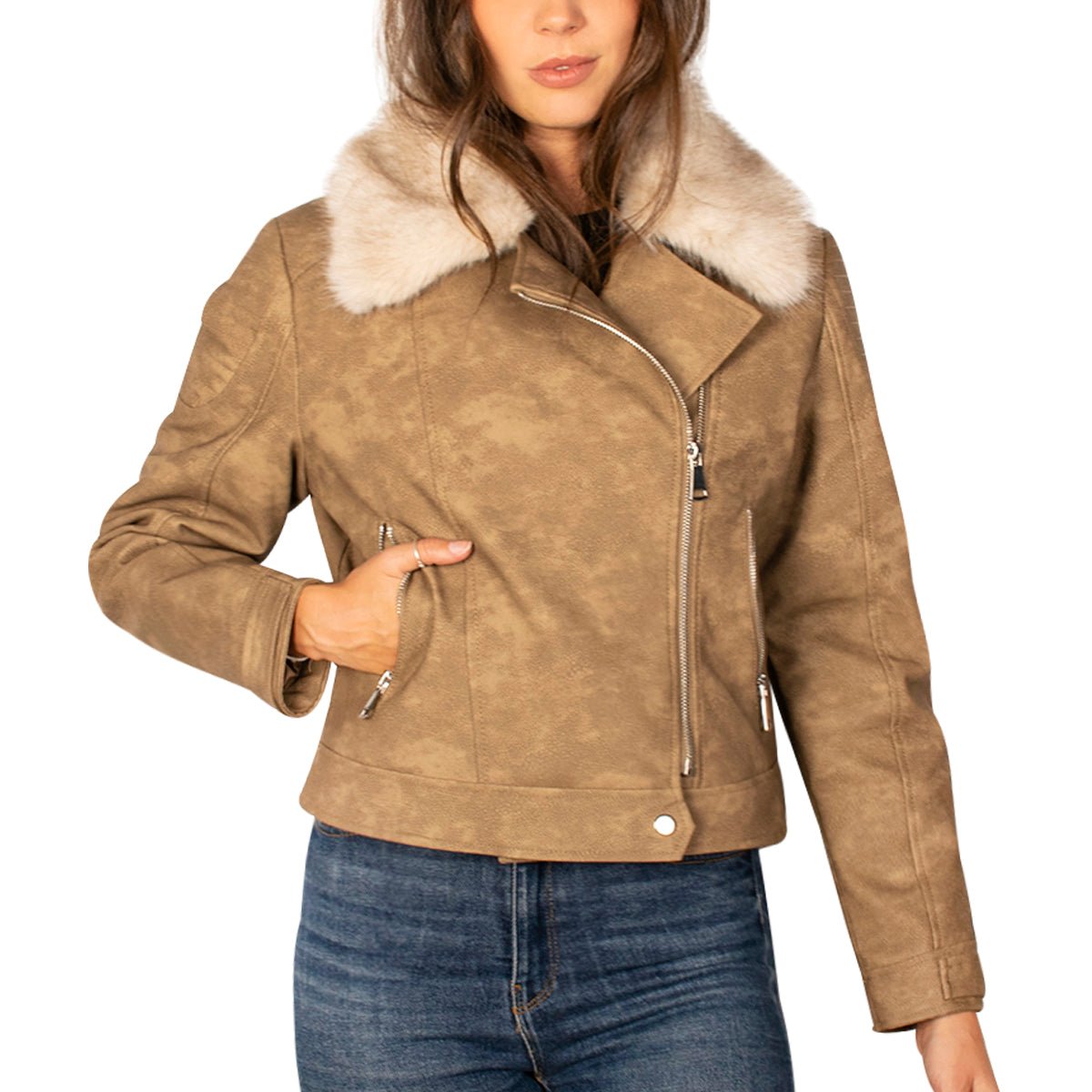 Chamarra Para Mujer Estilo Biker - The Original Greenlander