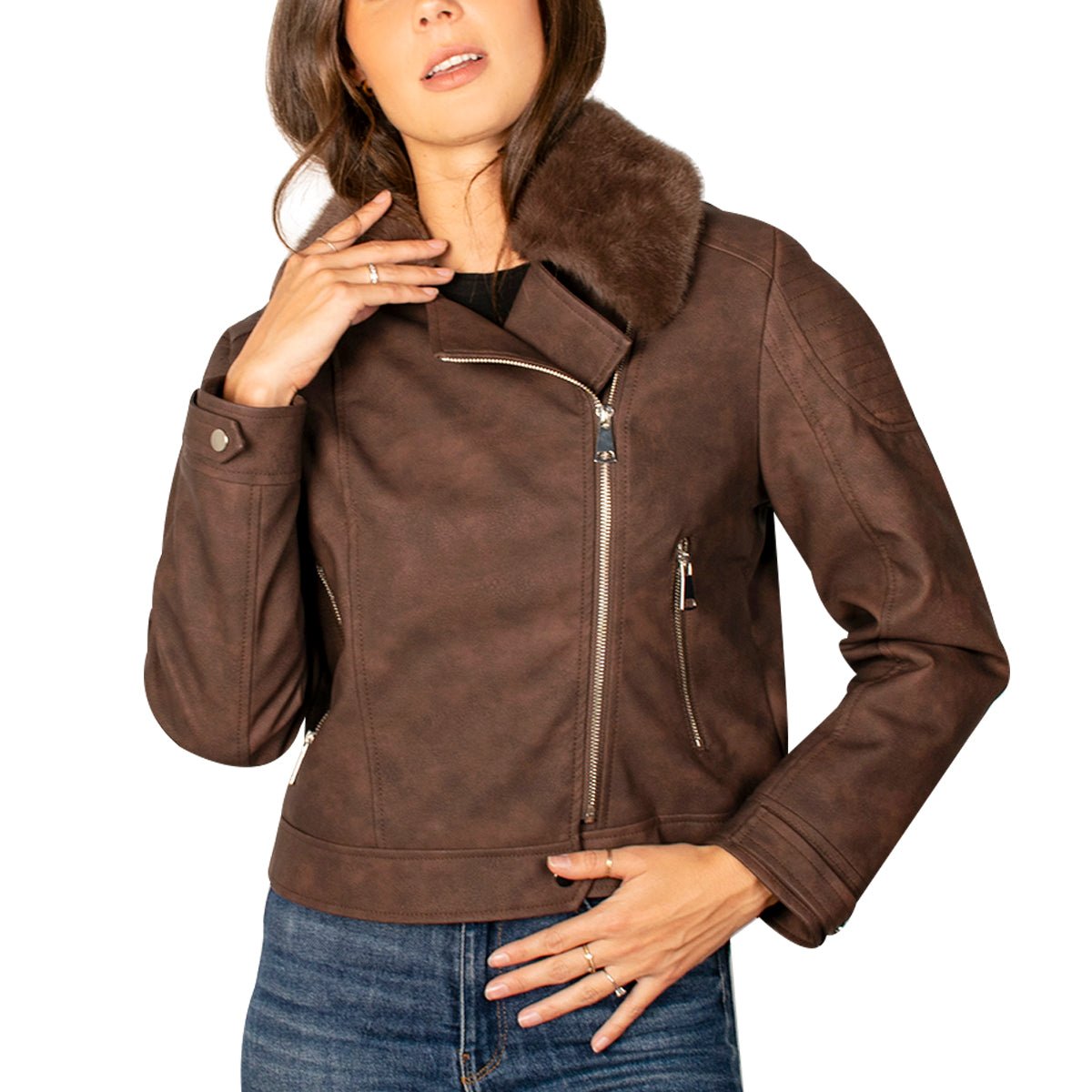 Chamarra Para Mujer Estilo Biker - The Original Greenlander