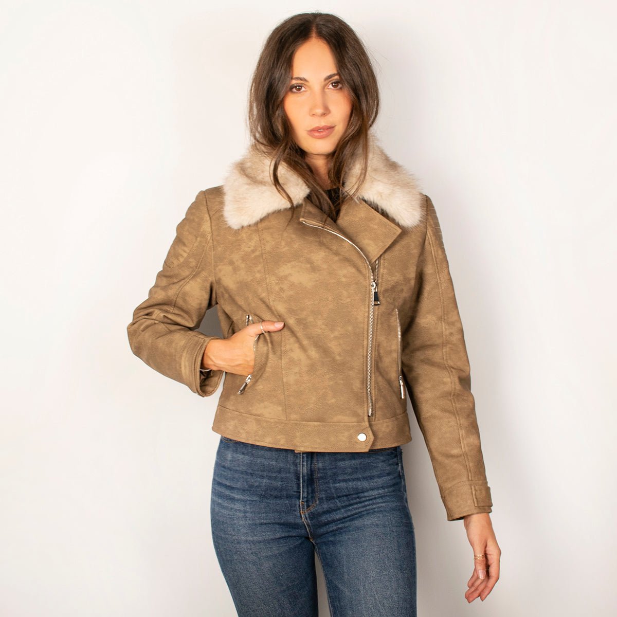 Chamarra Para Mujer Estilo Biker - The Original Greenlander