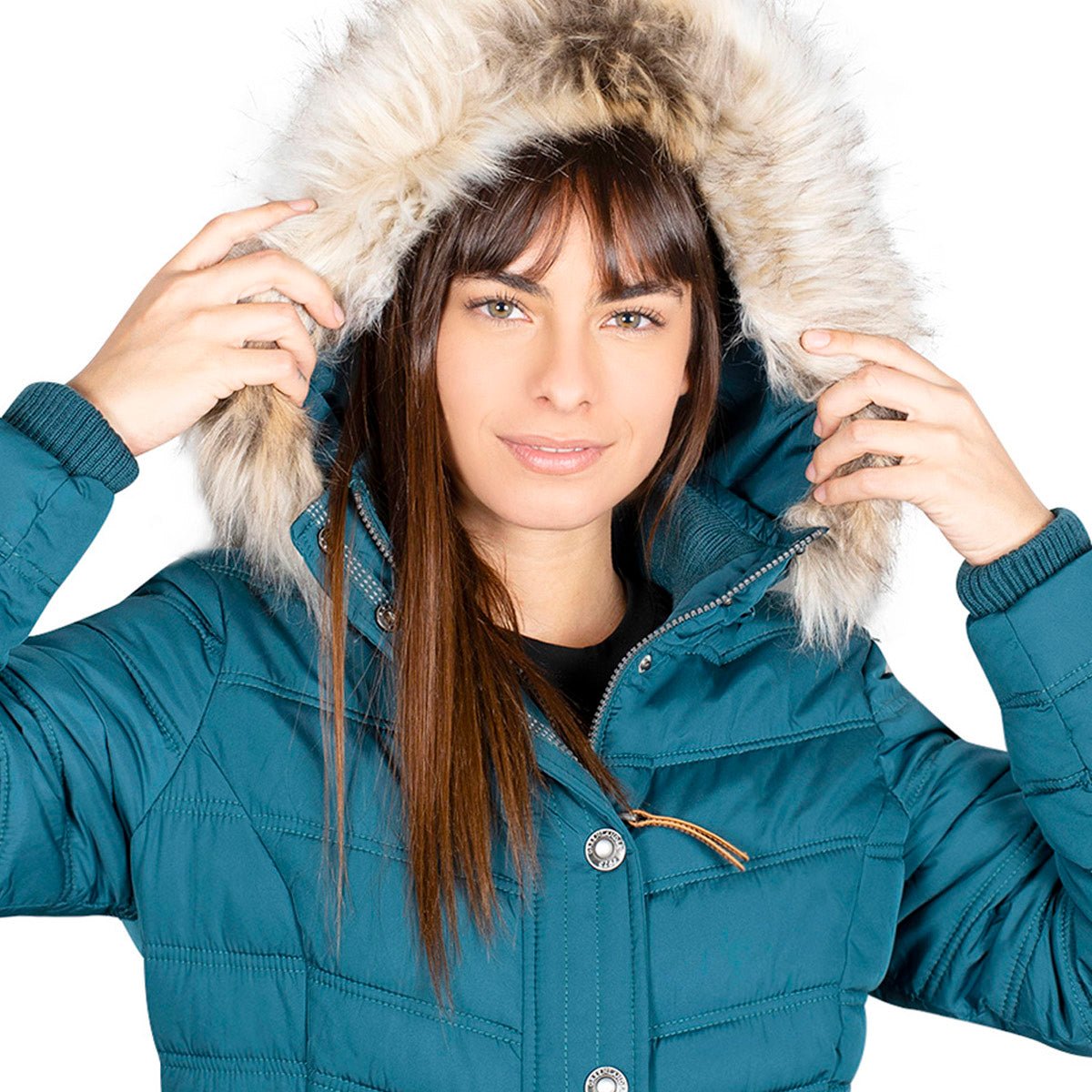 Chamarra Para Mujer Greenlander Con Gorro Desmontable y Bolsas - The Original Greenlander