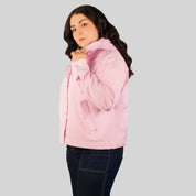 Chamarra Para Mujer Rompevientos Con Gorro Plus Size - Greenlander