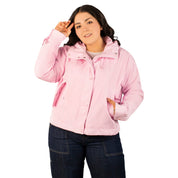 Chamarra Para Mujer Rompevientos Con Gorro Plus Size - The Original Greenlander