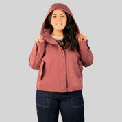 Chamarra Para Mujer Rompevientos Con Gorro Plus Size - The Original Greenlander