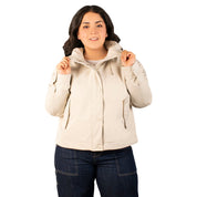 Chamarra Para Mujer Rompevientos Con Gorro Plus Size - The Original Greenlander