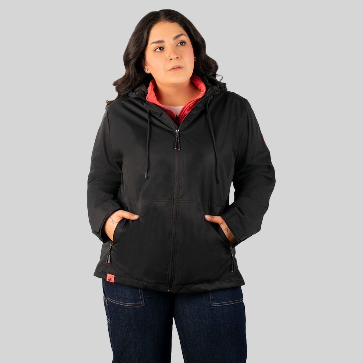 Chamarra Para Mujer Tallas Extra 2 en 1 con Fleece Desmontable Greenlander - The Original Greenlander