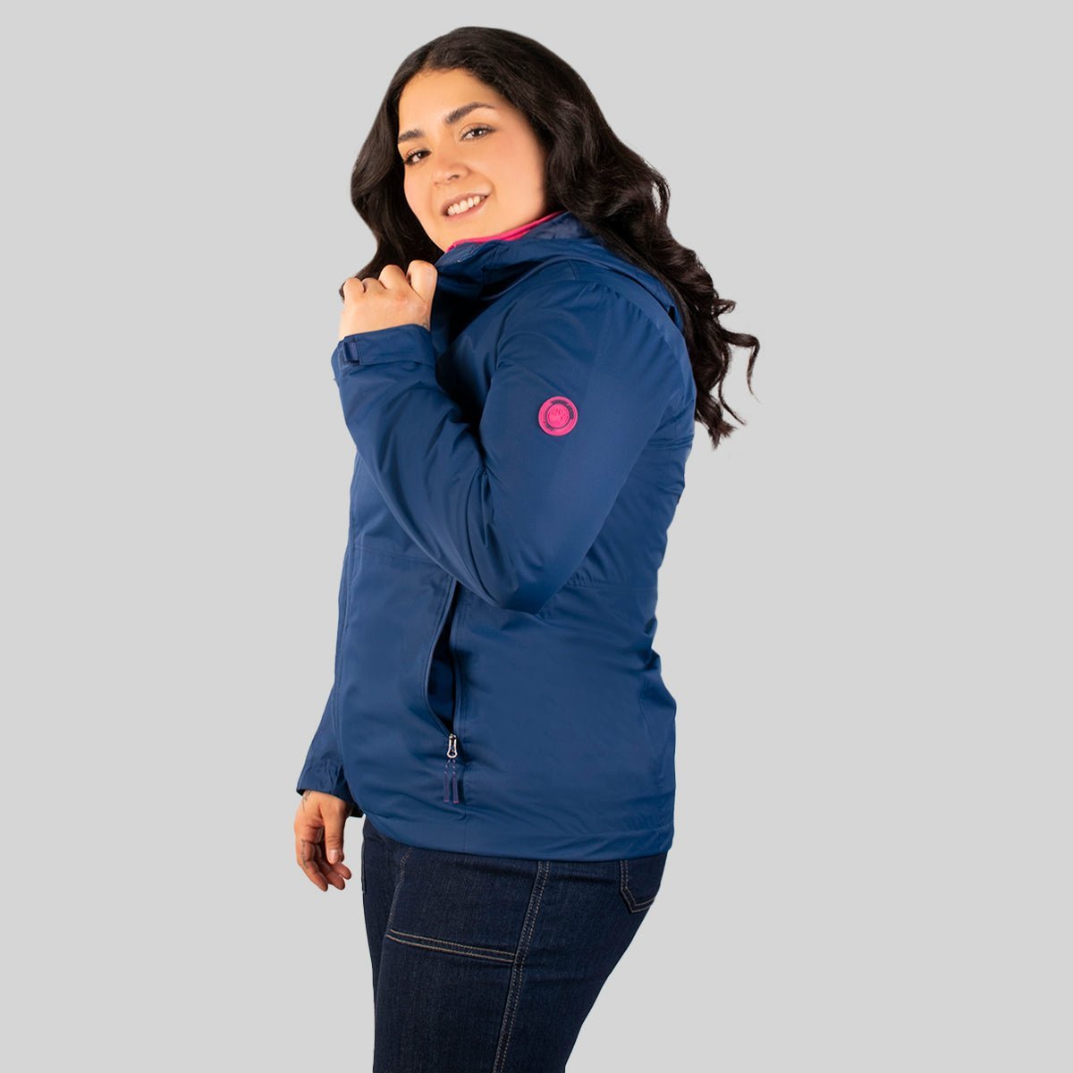 Chamarra Para Mujer Tallas Extra 2 en 1 con Fleece Desmontable Greenlander - The Original Greenlander