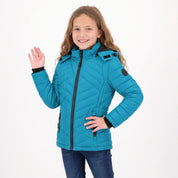 Chamarra Para Niña Adventure Con Gorro Fijo Ajustable - Greenlander