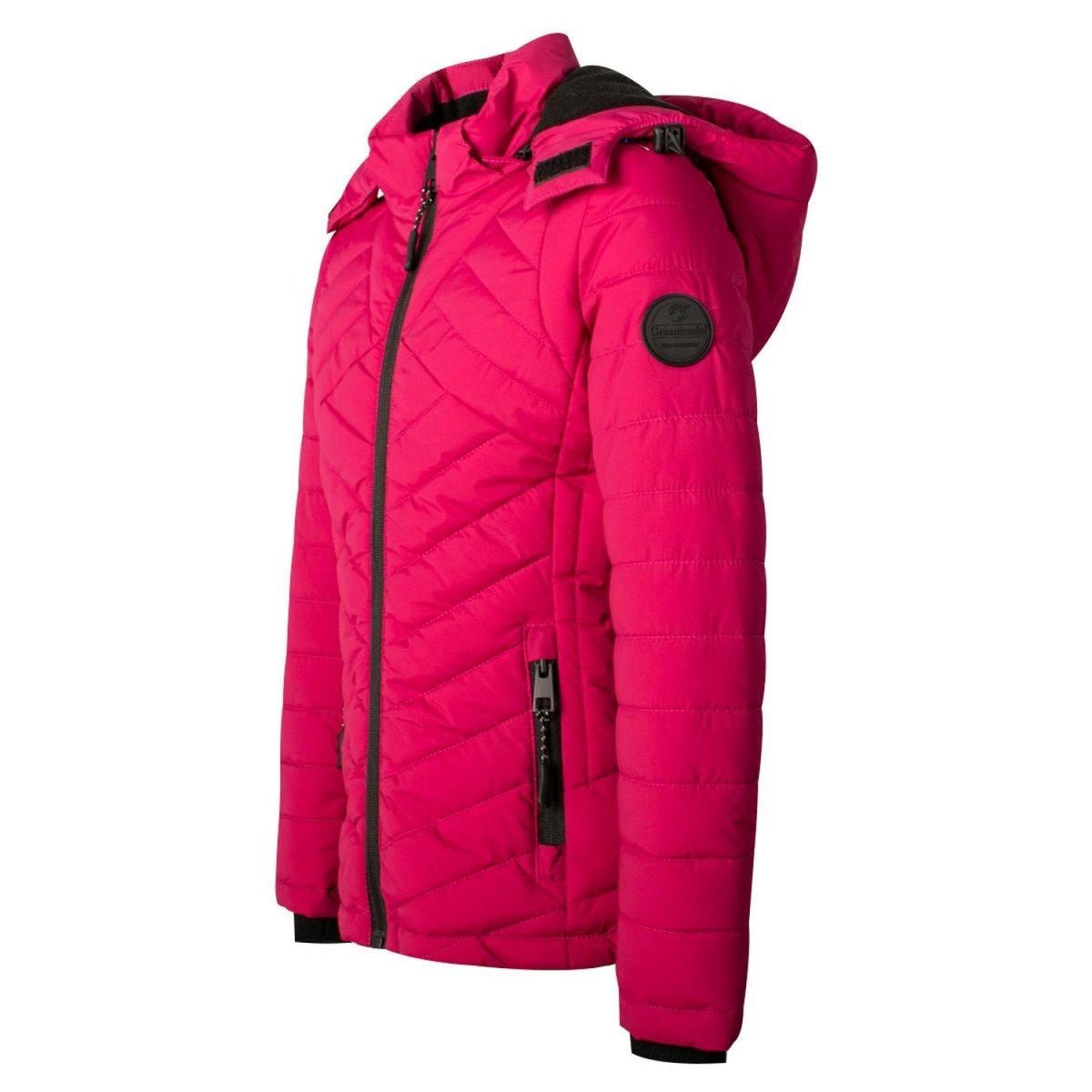 Chamarra Para Niña Adventure Con Gorro Fijo Ajustable - Greenlander