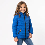 Chamarra Para Niña Capitonada con Gorro Desmontanble - Greenlander