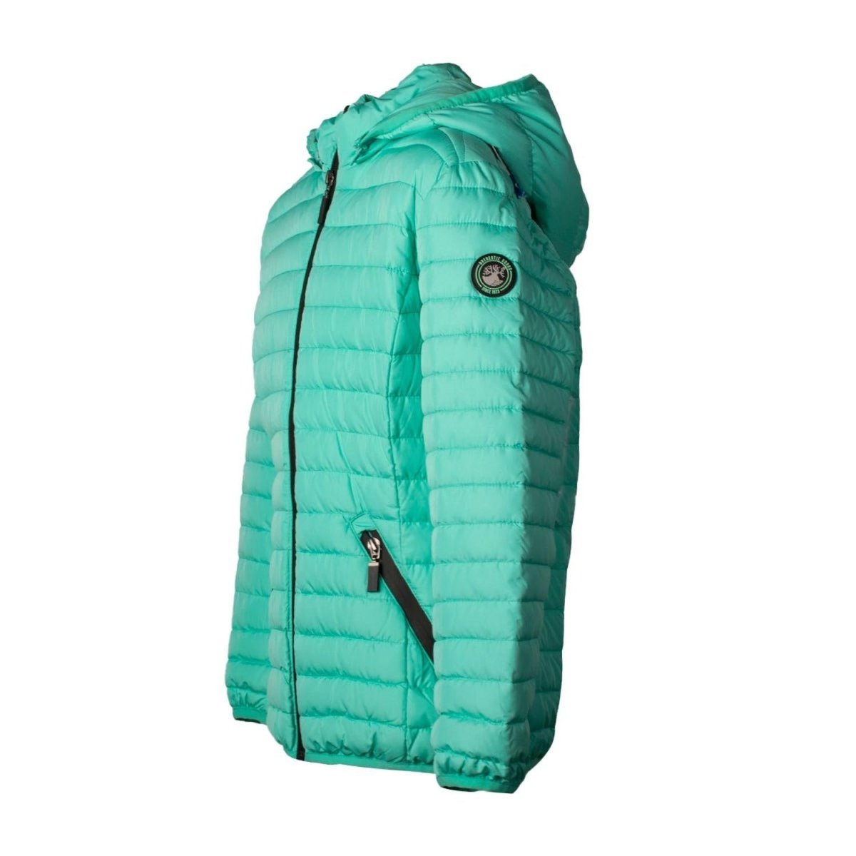 Chamarra Para Niña Capitonada con Gorro Desmontanble - Greenlander
