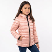 Chamarra Para Niña Capitonada Packable de Pluma - Greenlander