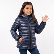 Chamarra Para Niña Capitonada Packable de Pluma - Greenlander
