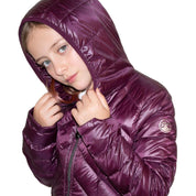 Chamarra Para Niña Greenlander con Gorro Fijo y Pluma de Ganso - Greenlander