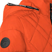 Chamarra Para NiñaCapitonada con Gorro Desmontable - Greenlander